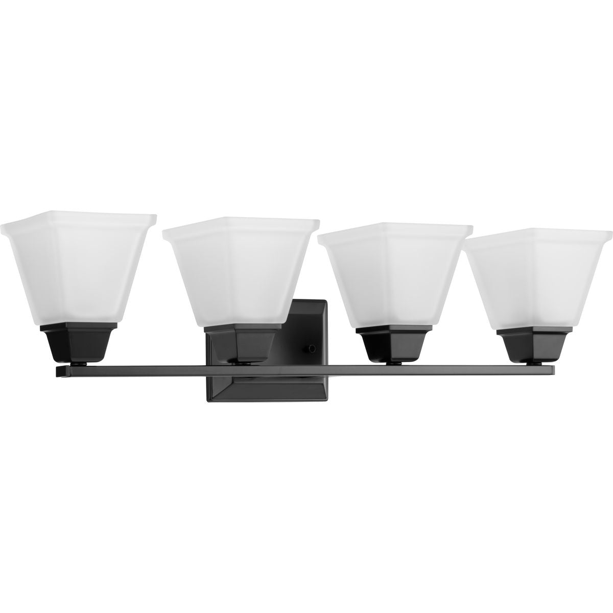 Clifton Heights 4-Light Bathroom Vanity Light Fixture - Modern Chrome Finish for Bathroom & Dressing Room Lighting