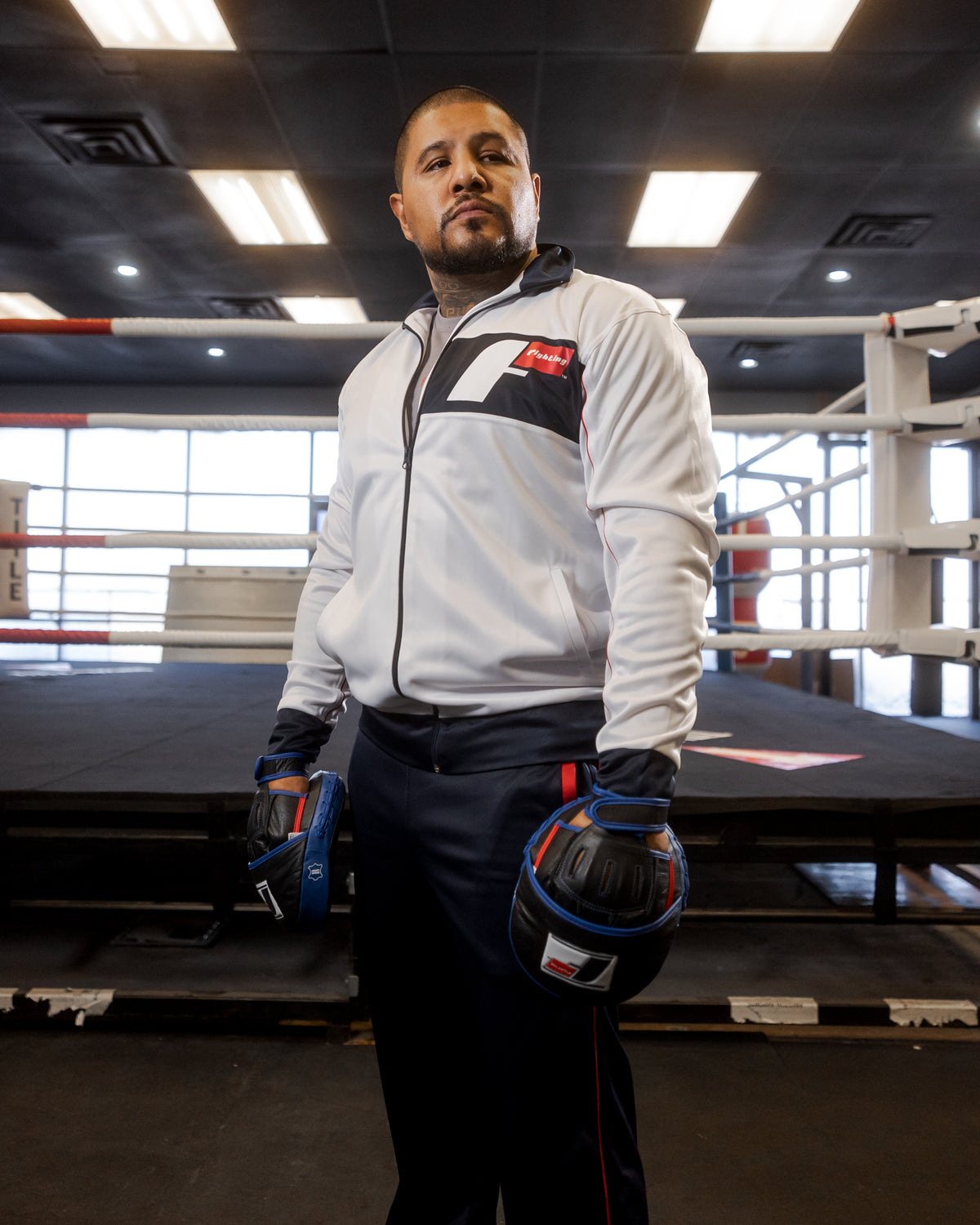 Premium MMA Warm Up Suit - Lightweight & Breathable Training Jacket & Pants Set for Fighters - Ideal for Boxing, Muay Thai, BJJ & MMA Pre-Fight Preparation