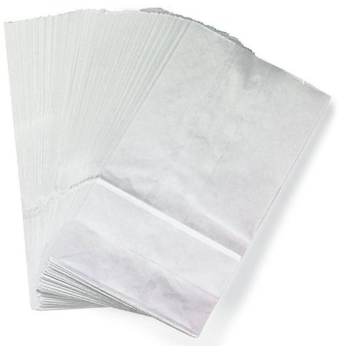 Pizety White Lunch Bags 4lb (Pack of 500) - Premium White Paper Bags for Lunch, Crafts, Party Favors, Puppets & Pharmacy Use | Ideal for School, Office, Picnics & Retail Packaging