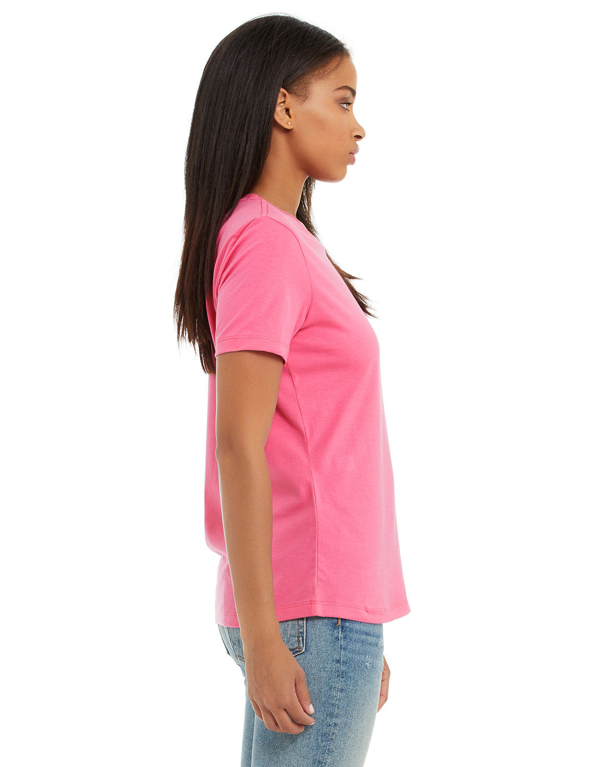Bella + Canvas B6400 Women's Relaxed Fit Jersey Short Sleeve T-Shirt - Soft Cotton Tee for Casual Wear, Lounge & Everyday Outfits