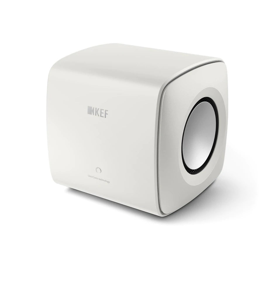KEF KC62 Subwoofer - Compact High-Performance Subwoofer for Home Theater & Music | Perfect for Small Spaces & Audiophiles
