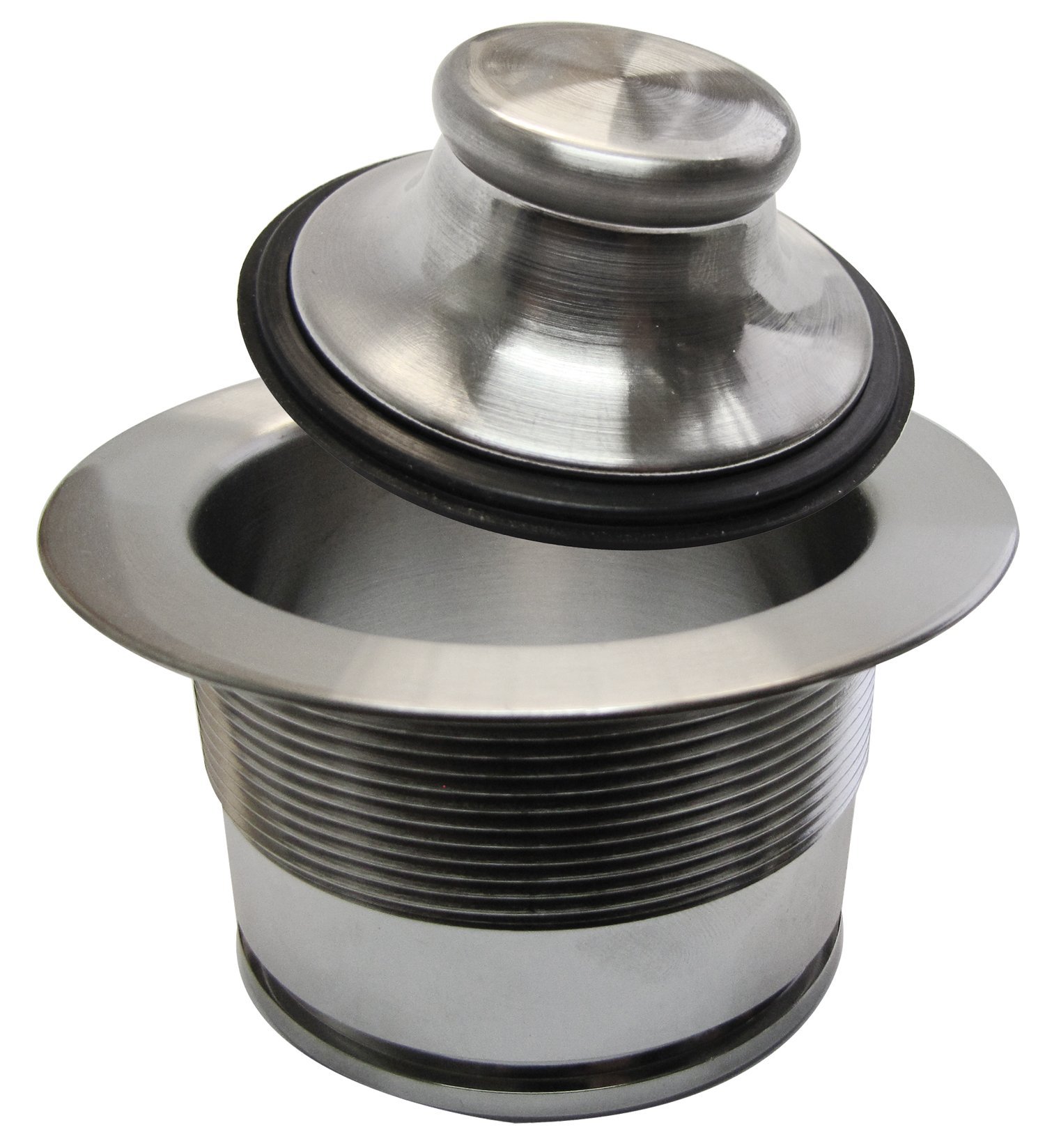 KEENEY K5418 Stainless Steel Sink Strainer - Durable Kitchen Sink Drain Filter for Easy Cleaning & Clog Prevention | Perfect for Bathroom & Kitchen Sinks