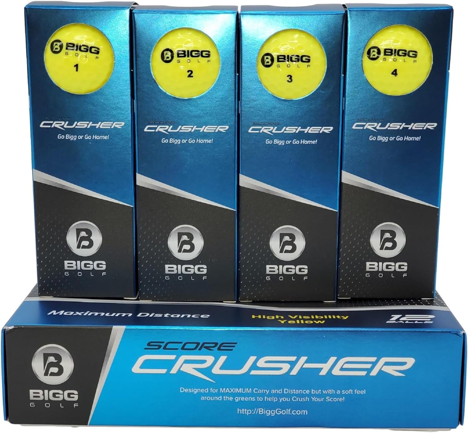 Distance Golf Balls - USGA Approved for Men & Women | Long Straight Shots for Driving Range & Tournaments