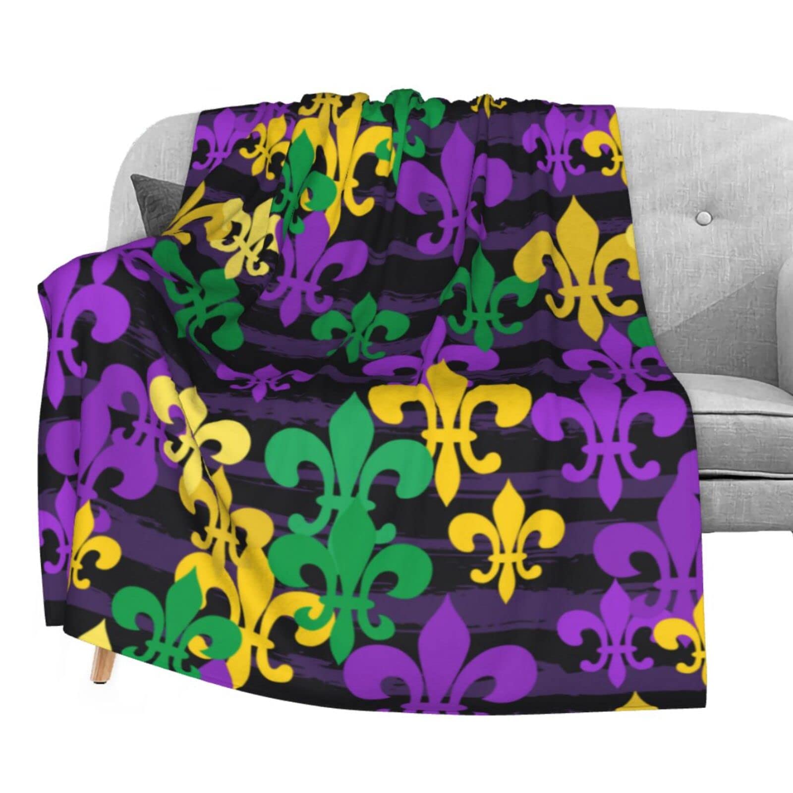 Premium Lightweight Cozy Fleece Blanket 60