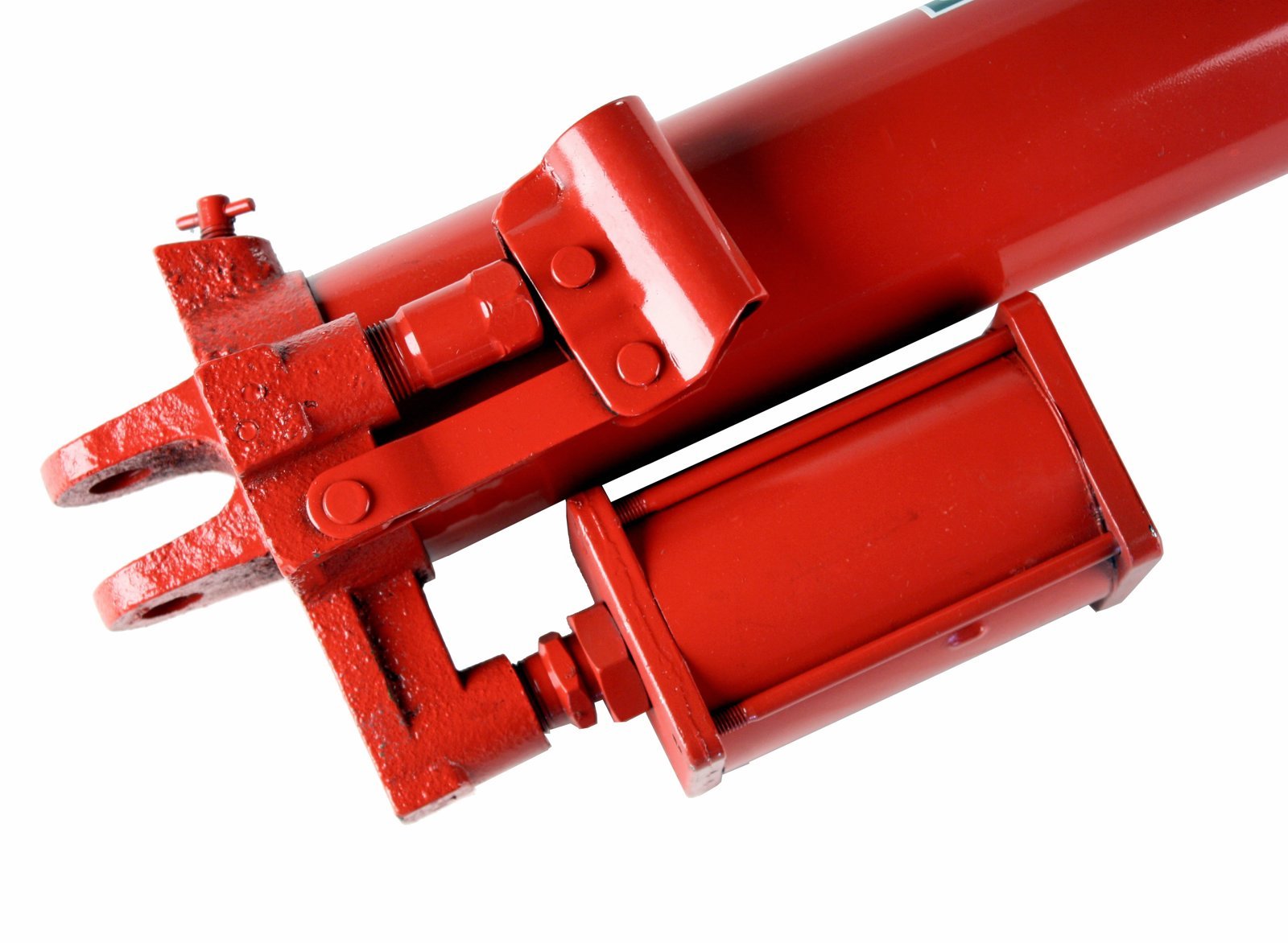 8 Ton Hydraulic & Air Long Ram Jack - Heavy Duty Engine Hoist for Cherry Picker & Shop Crane - Perfect for Automotive Repair, Equipment Maintenance & Industrial Lifting