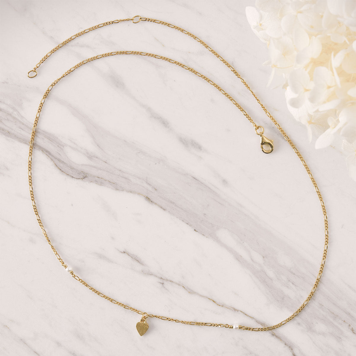 Aphrodite Heart Necklace 14K Gold Pendant for Women - Romantic Gift for Valentine's Day, Anniversary & Date Night Jewelry