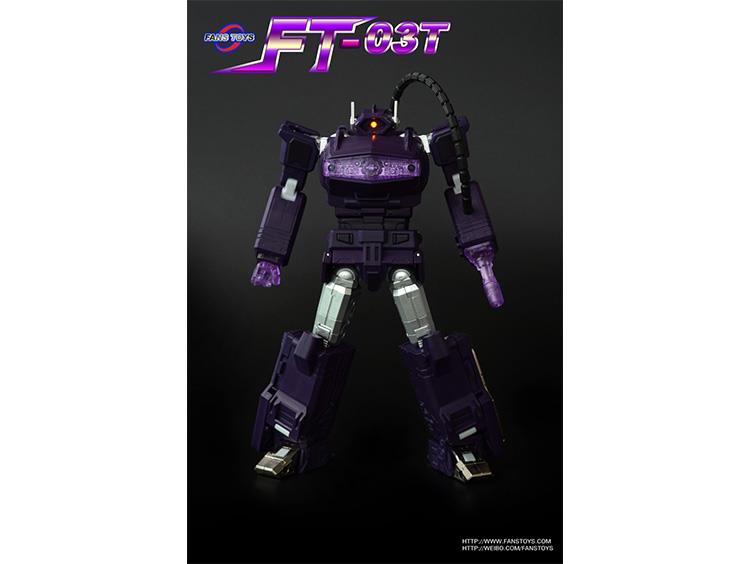 Fans Toys FT-03T Quake Wave Dark Version - Premium Transformers Action Figure Collectible for Fans & Display - Perfect for Gifts, Home Decor, and Toy Collections
