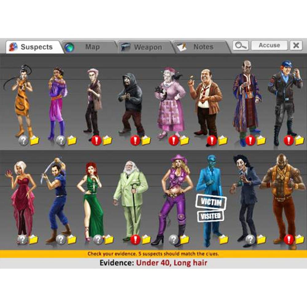 Unlikely Suspects - PC Game | Mystery Adventure & Crime Solving | Perfect for Detective Story Lovers & Puzzle Enthusiasts