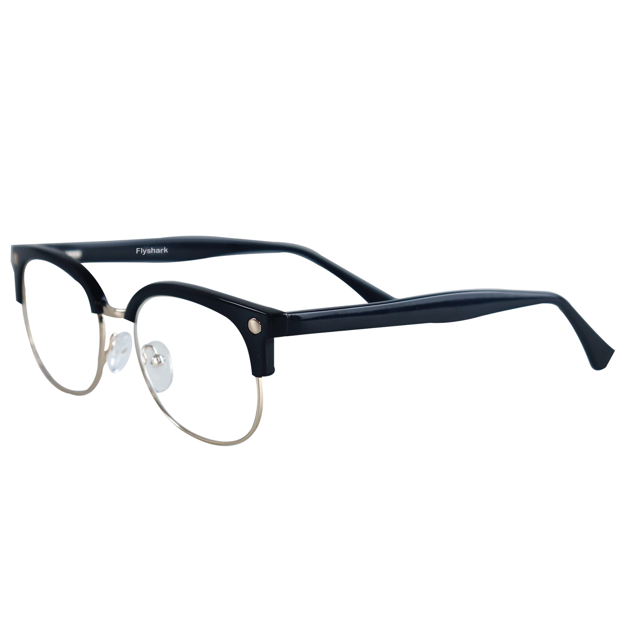 Flyshark Blue Light Blocking Reading Glasses with Spring Hinge - Comfortable Readers for Men & Women - Perfect for Computer Work, Reading & Office Use