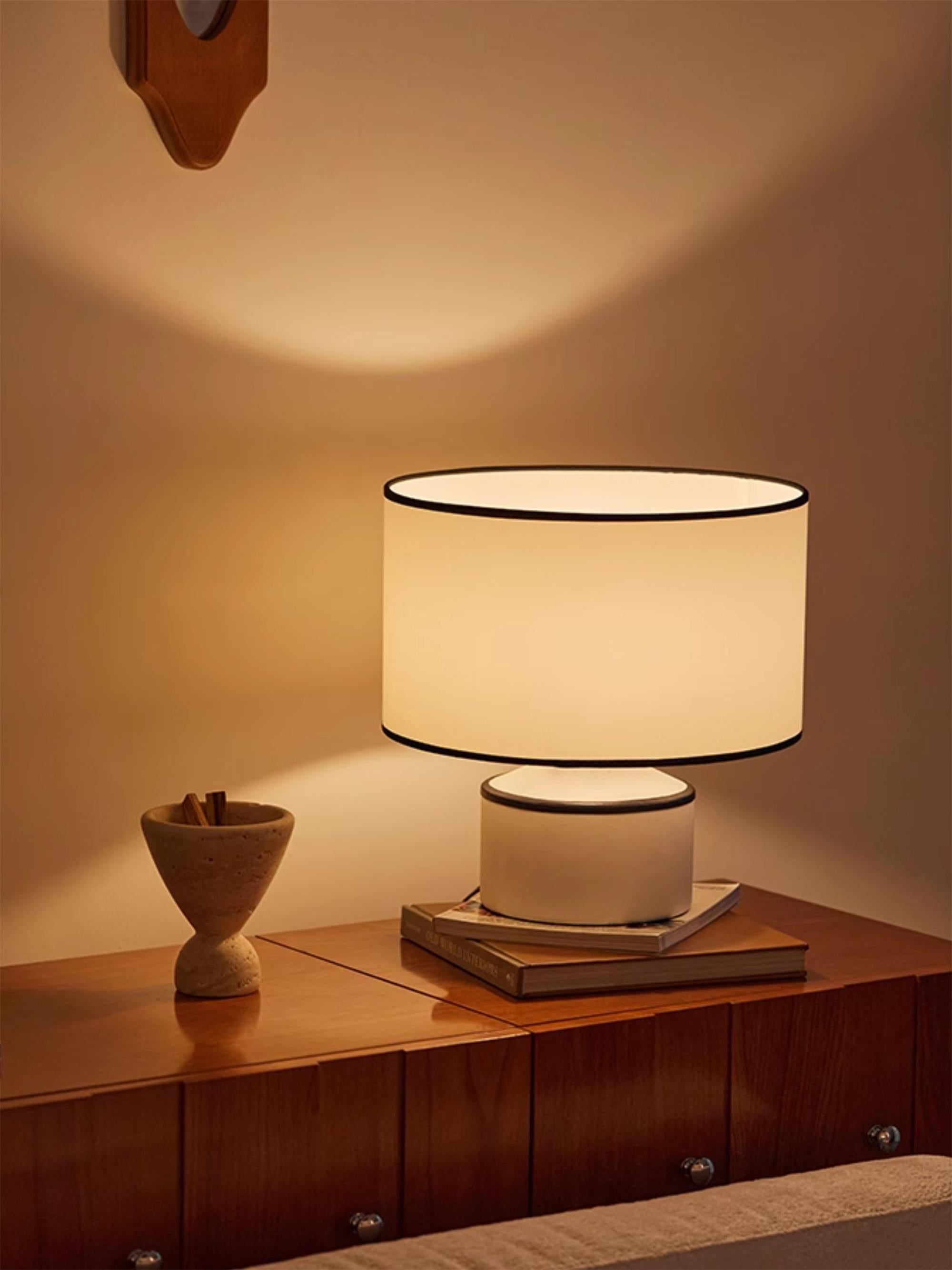 Modern Cyls Table Lamp - Adjustable LED Desk Light with USB Port for Home Office, Bedroom & Study - Perfect for Reading, Working & Nightstand Lighting