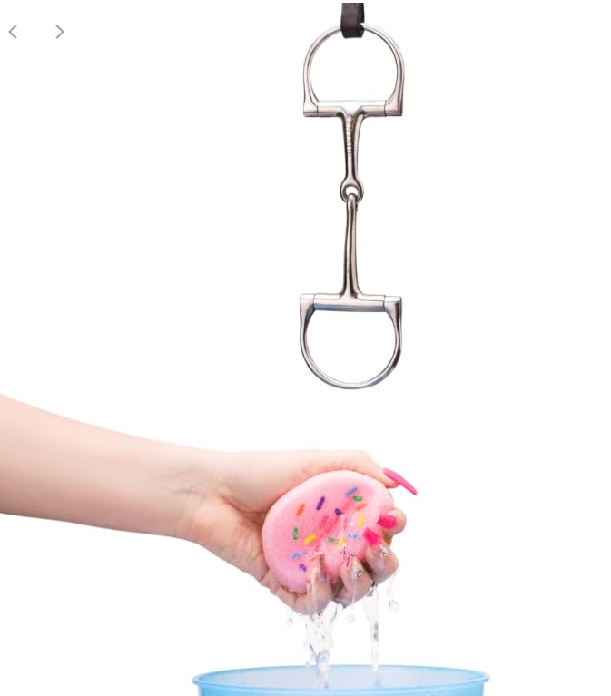 TackHack Half Dozen Donut Tack Sponges for Horse Tack Cleaning | Durable Multi-Purpose Sponges for Saddle, Bridle & Leather Care | Perfect for Stable, Barn & Equestrian Use