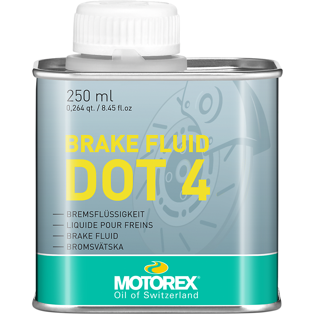 Motorex DOT 4 Brake Fluid - High Performance Motorcycle & Car Brake Fluid for Optimal Safety - Perfect for Racing, Daily Commuting & Extreme Weather Conditions
