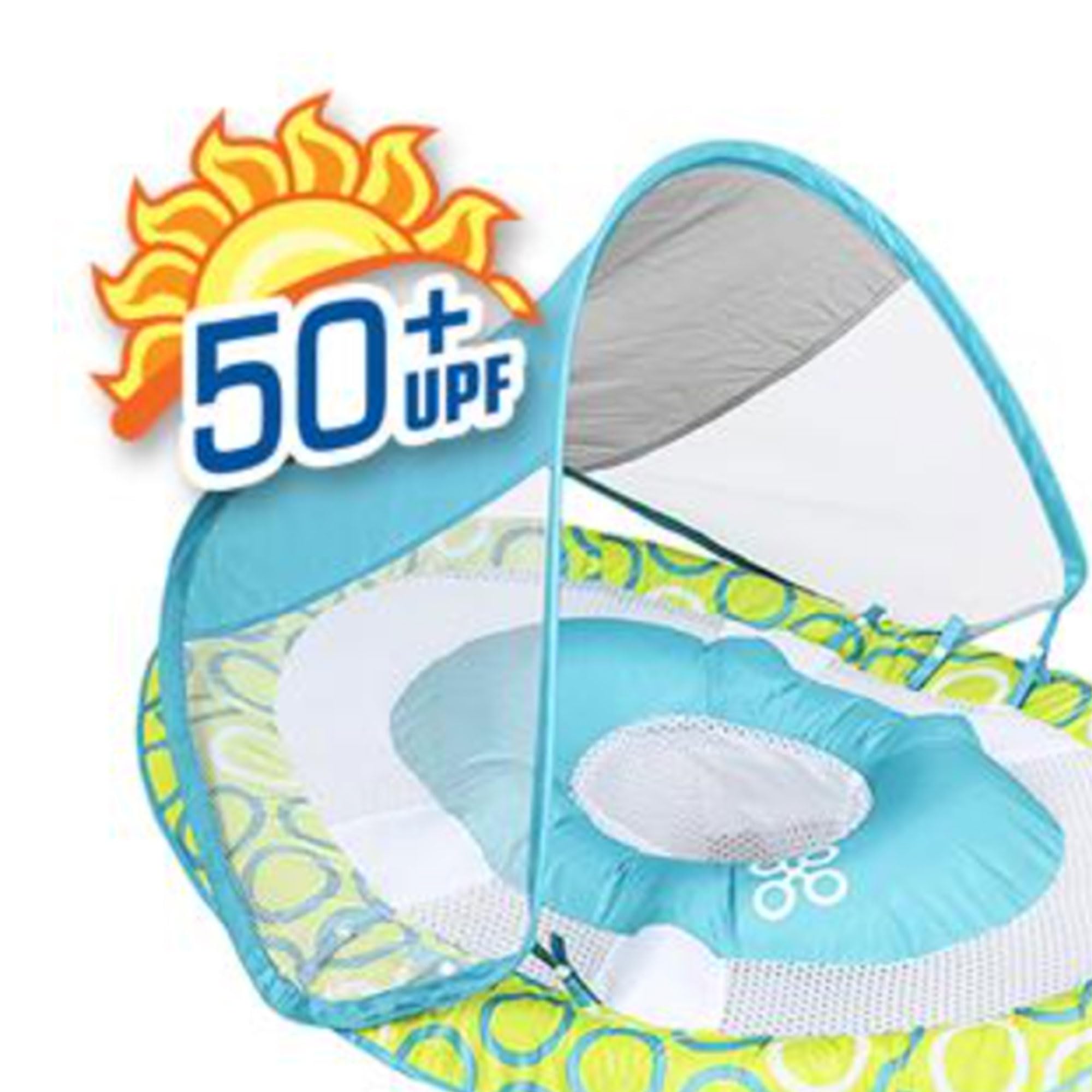 Swimways Mommy and Me Baby Pool Float for 9-24 Months - Inflatable Spring Float for Toddler & Parent Bonding in Pool, Beach, or Lake