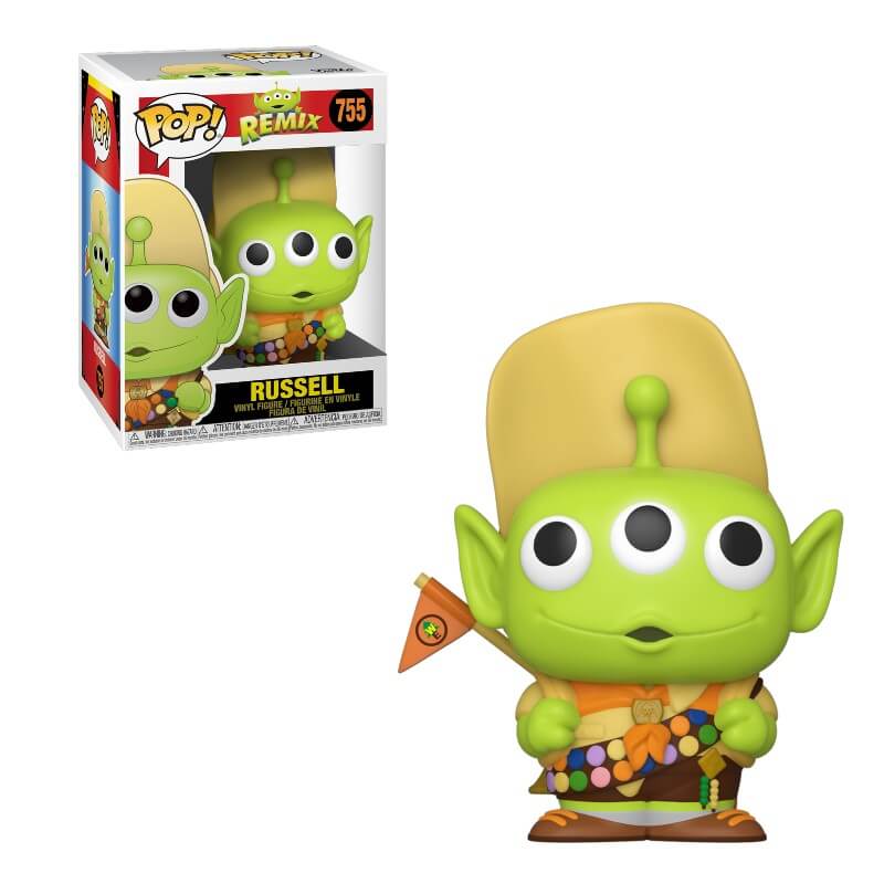 Funko Pop! ALIEN REMIX: Russell #755 - Exclusive Collectible Vinyl Figure for Sci-Fi Fans & Pop Culture Enthusiasts - Perfect for Display, Gifts, and Home Decor