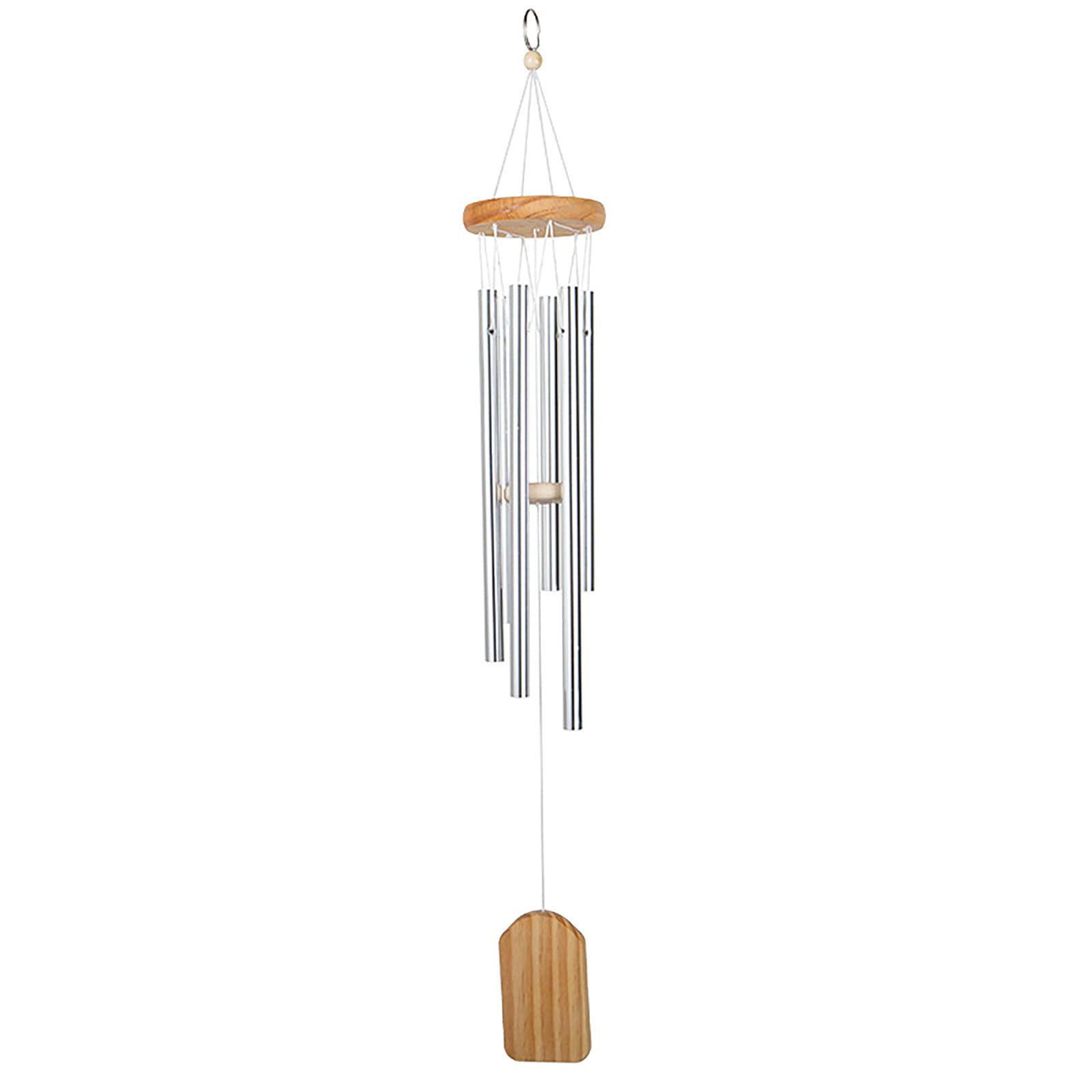 6 Pack Aluminum Alloy Wind Chimes - Outdoor Garden Decor for Patio, Yard & Home - Relaxing Wind Chime Sounds for Meditation & Stress Relief