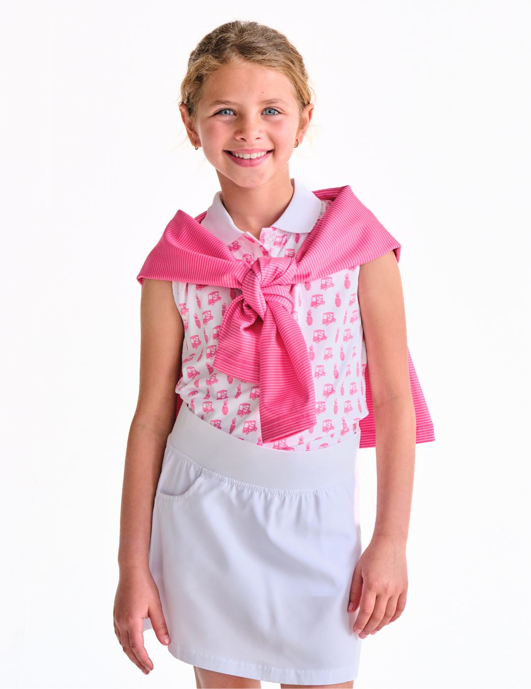 Emmeline Youth Girls' Polo Shirt - Comfortable Cotton Blend Short Sleeve Top for School, Sports & Casual Wear | Perfect for Everyday Outfits and Team Uniforms