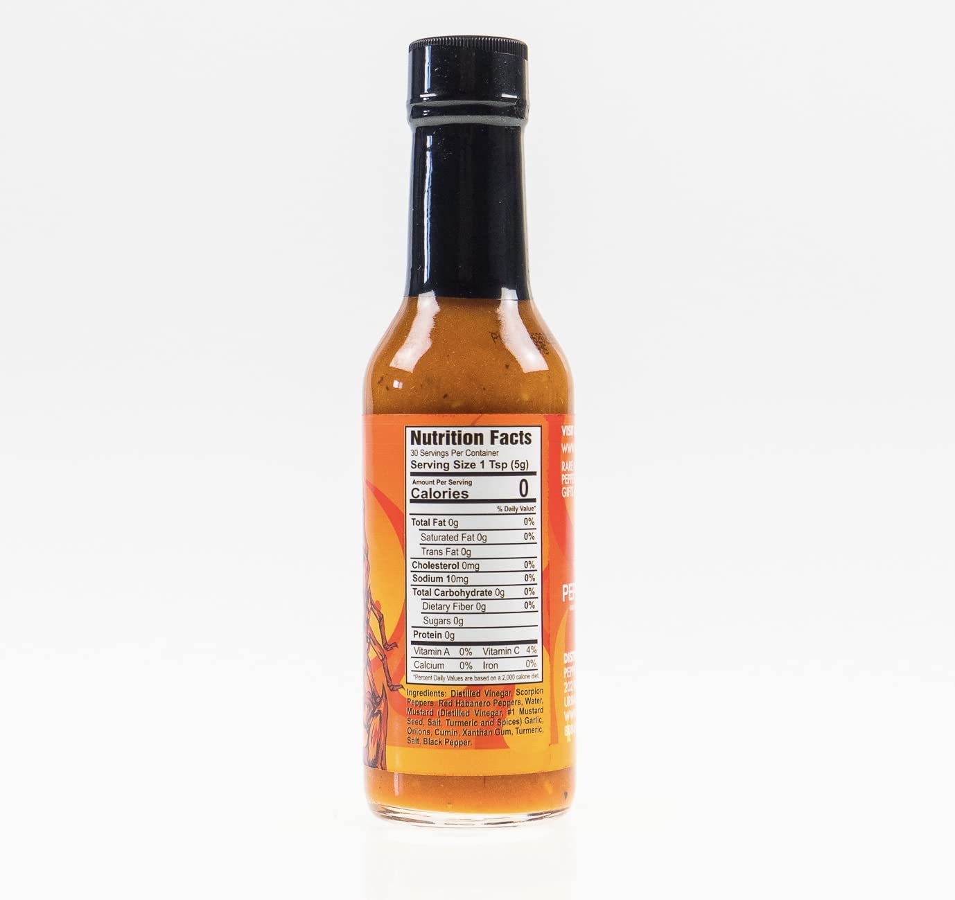 Ghost Pepper Hot Sauce by Pepper Joe’s – Spicy Bhut Jolokia Chili Sauce with Intense Heat & Flavor – 5oz Bottle (2-Pack) – Perfect for Wings, Tacos, Burgers & Cooking
