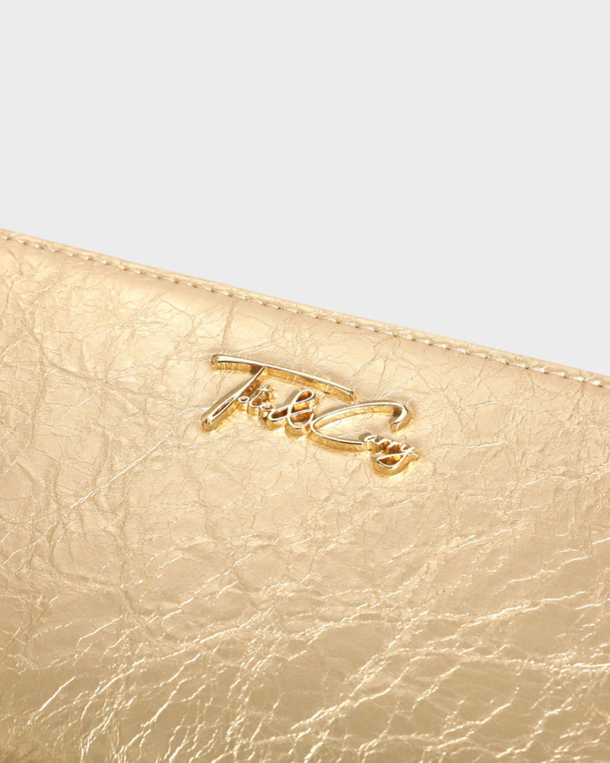 Luxury Gold Clutch Wallet for Women - Elegant Evening Bag with Wristlet Strap - Perfect for Parties, Weddings & Special Occasions