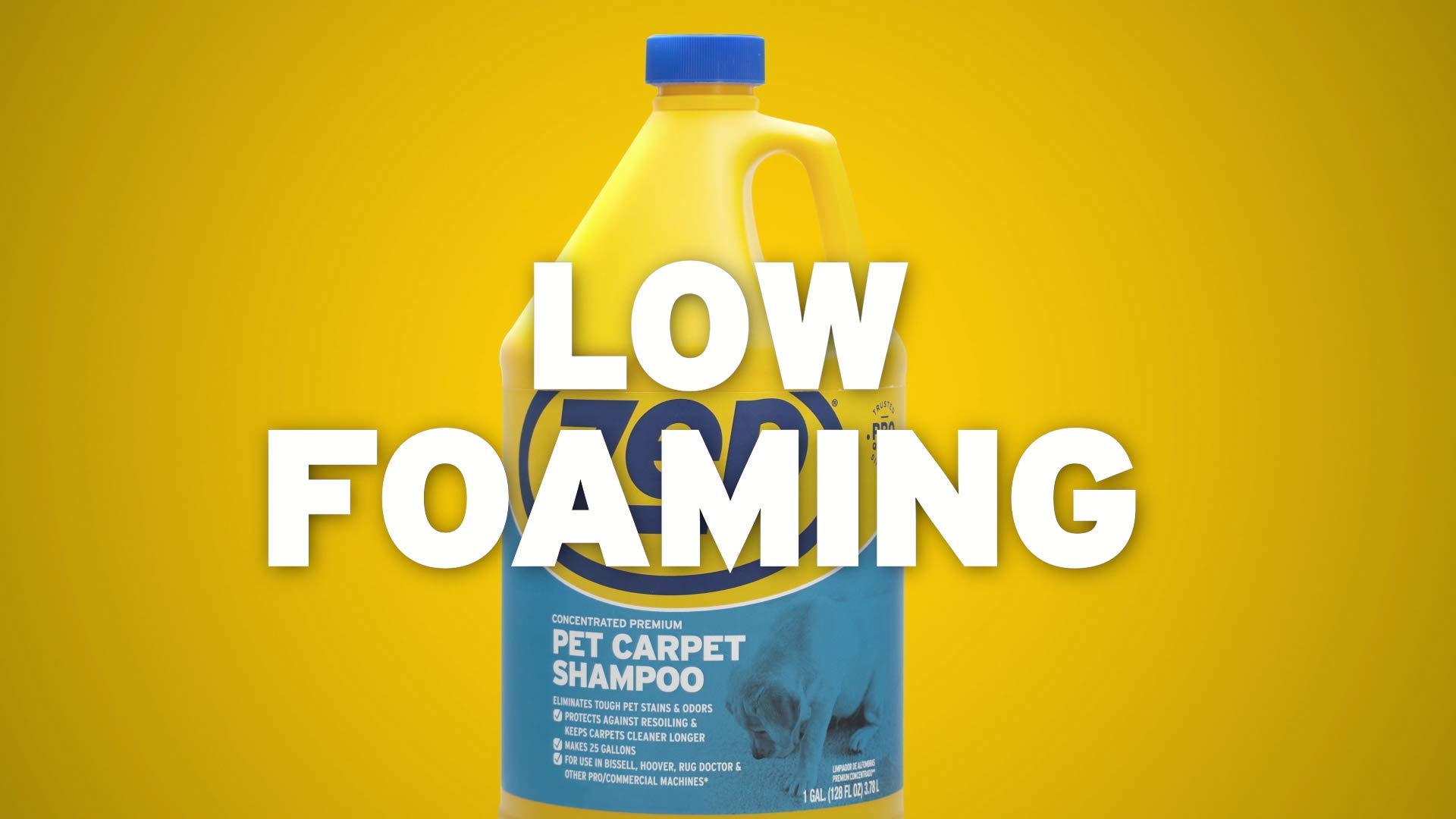 ZEP INC Carpet Shampoo Concentrate - 128 fl oz (1 Gallon) for Deep Cleaning & Stain Removal - Safe for All Carpets & Upholstery - Perfect for Home, Office & Commercial Use