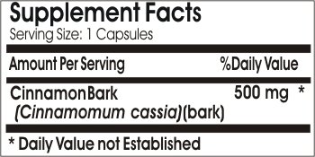 PureControl Supplements Cinnamon Bark 500mg - 200 Capsules | Pure & Natural Ceylon Cinnamon Supplement for Blood Sugar Support | Perfect for Baking, Tea & Daily Wellness Routine