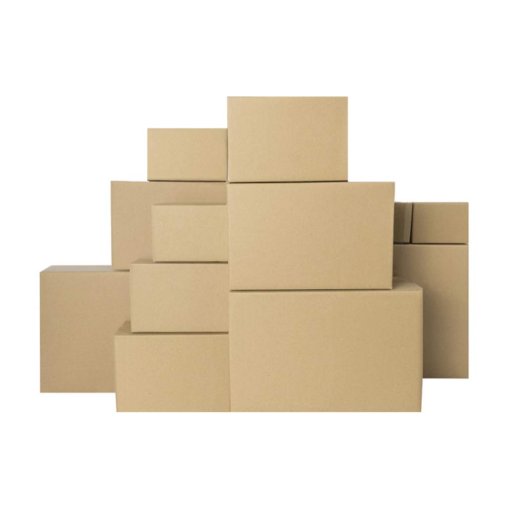 Wangzi Heavy Duty 5-Layer Corrugated Moving Boxes - 20 Pack Bundle for Shipping, Logistics & Express Delivery - Various Sizes Available - Perfect for Home Moving, Office Relocation & E-commerce Packaging