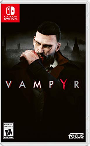 Vampyr for Nintendo Switch (NSW) - Dark Action RPG Game | Explore Gothic London & Vampire Powers | Perfect for Horror & Adventure Gamers