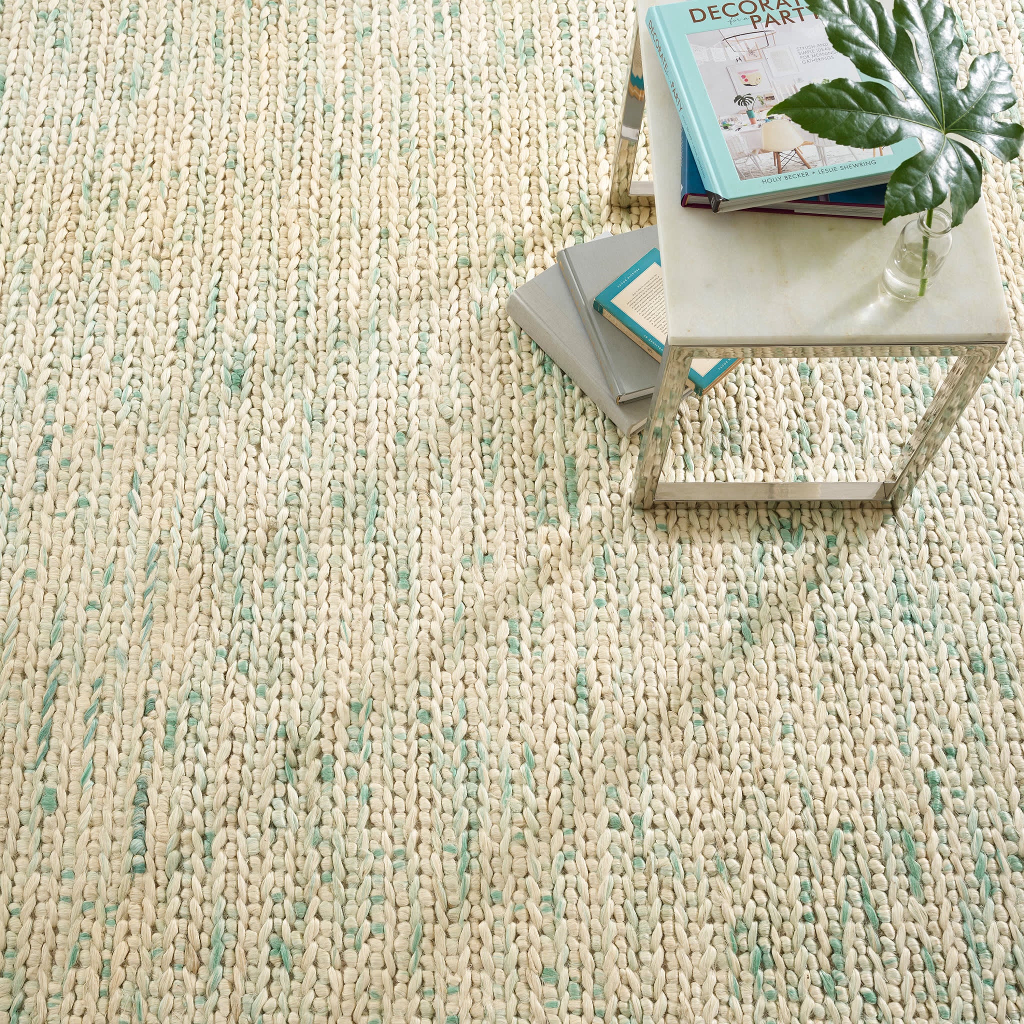 Avril Handwoven Jute Rug - Natural Fiber Bohemian Style Area Rug for Living Room, Bedroom & Nursery | Eco-Friendly Home Decor for Cozy Spaces