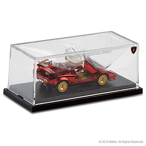 Hot Wheels Redline Club RLC Exclusive 1982 Lamborghini Countach LP500 S Diecast Model Car - Limited Edition Collectible for Car Enthusiasts & Display Showcase