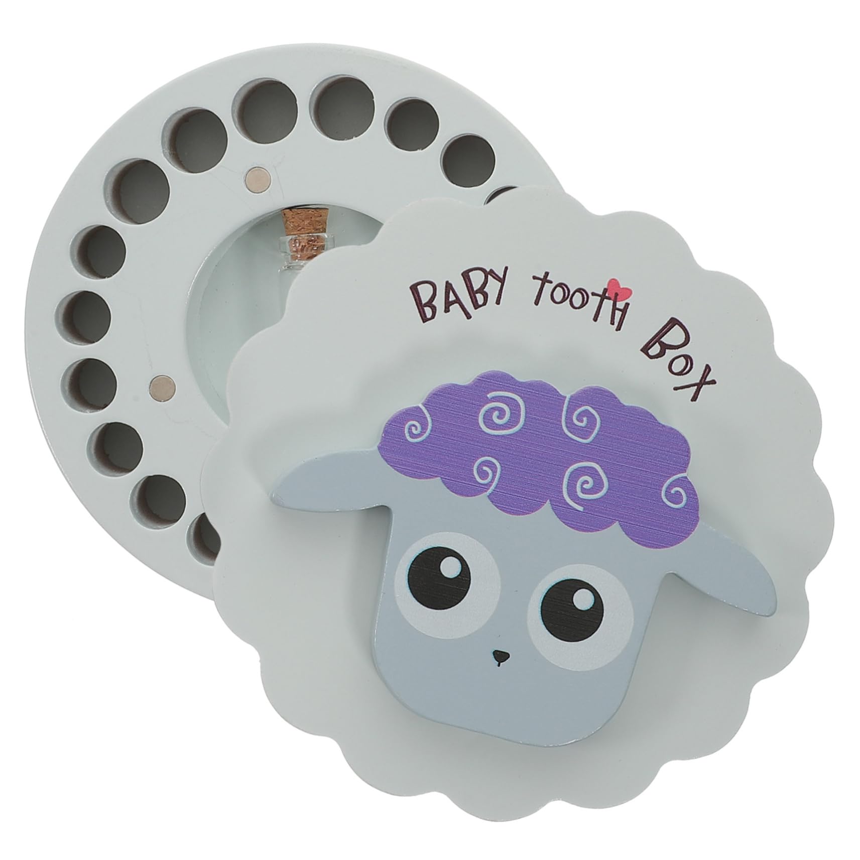 PRETYZOOM 3-Piece Wooden Tooth Keepsake Box Set - Blue Baby Teeth Storage Case for Lost Teeth Collection, First Tooth Souvenir Holder (Perfect for Kids' Milestone Memories & Tooth Fairy Gifts)