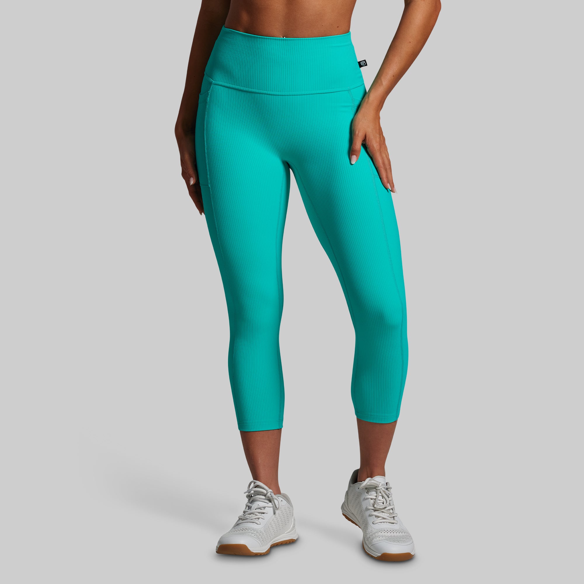 All or Nothing Women's Capri Leggings with Pockets - Perfect for Swimming Pool, Yoga & Workout