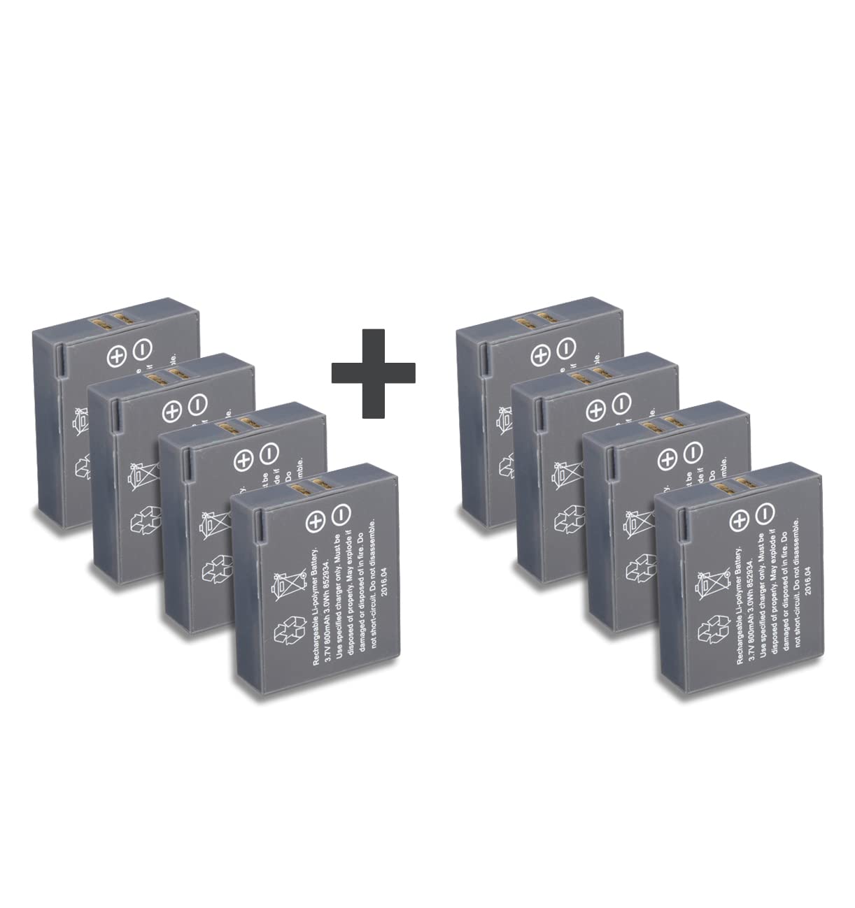 Eartec UL4S Ultralite Full Duplex Wireless Headset System for 4 Users - 4 Single Ear Headsets with Extra Batteries & Cleaning Wipes - Perfect for Construction, Event Staff, Security Teams & Outdoor Activities