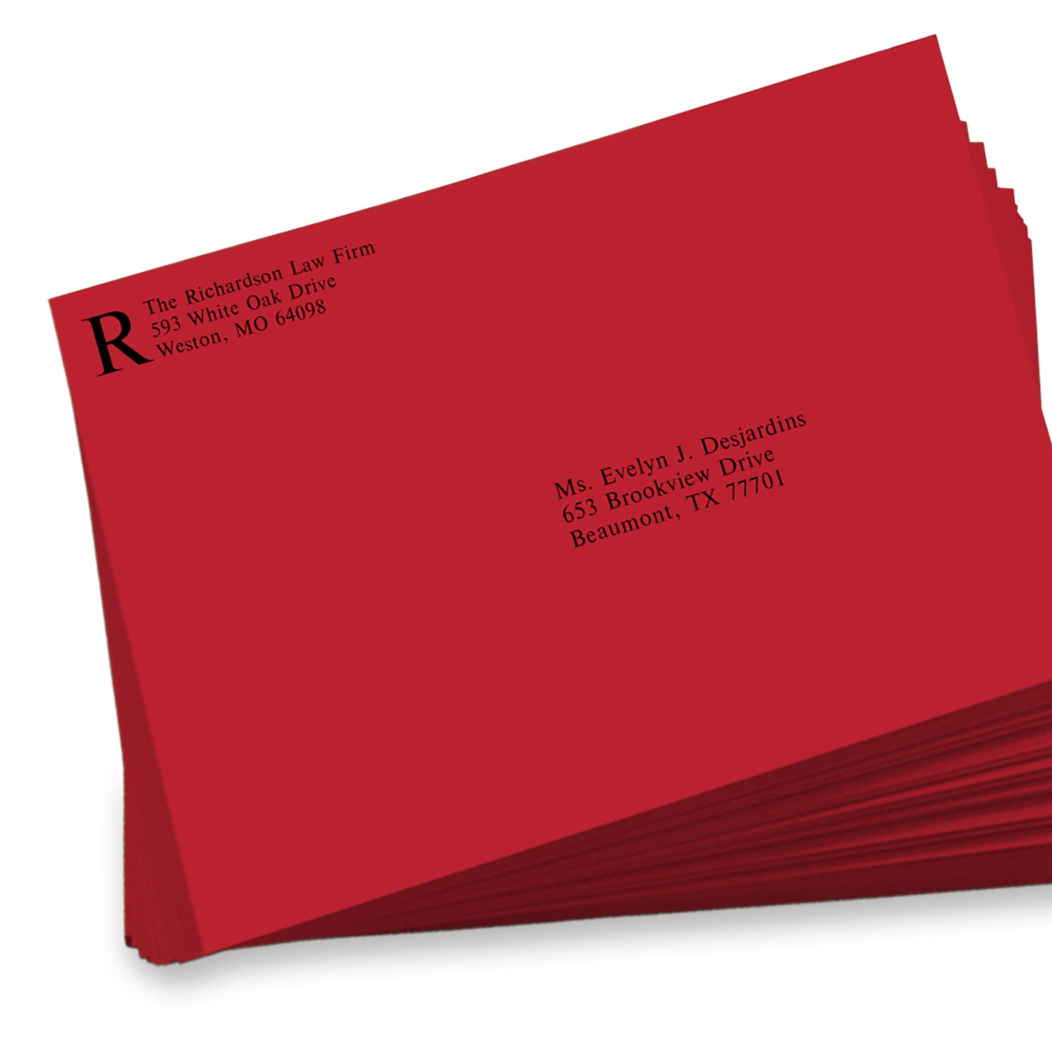LUXPaper 9 x 12 Inch Open End Clasp Envelopes - Ruby Red, 80lb Text Weight, Pack of 1,000 - Perfect for Mailing Documents, Invitations, and Business Correspondence