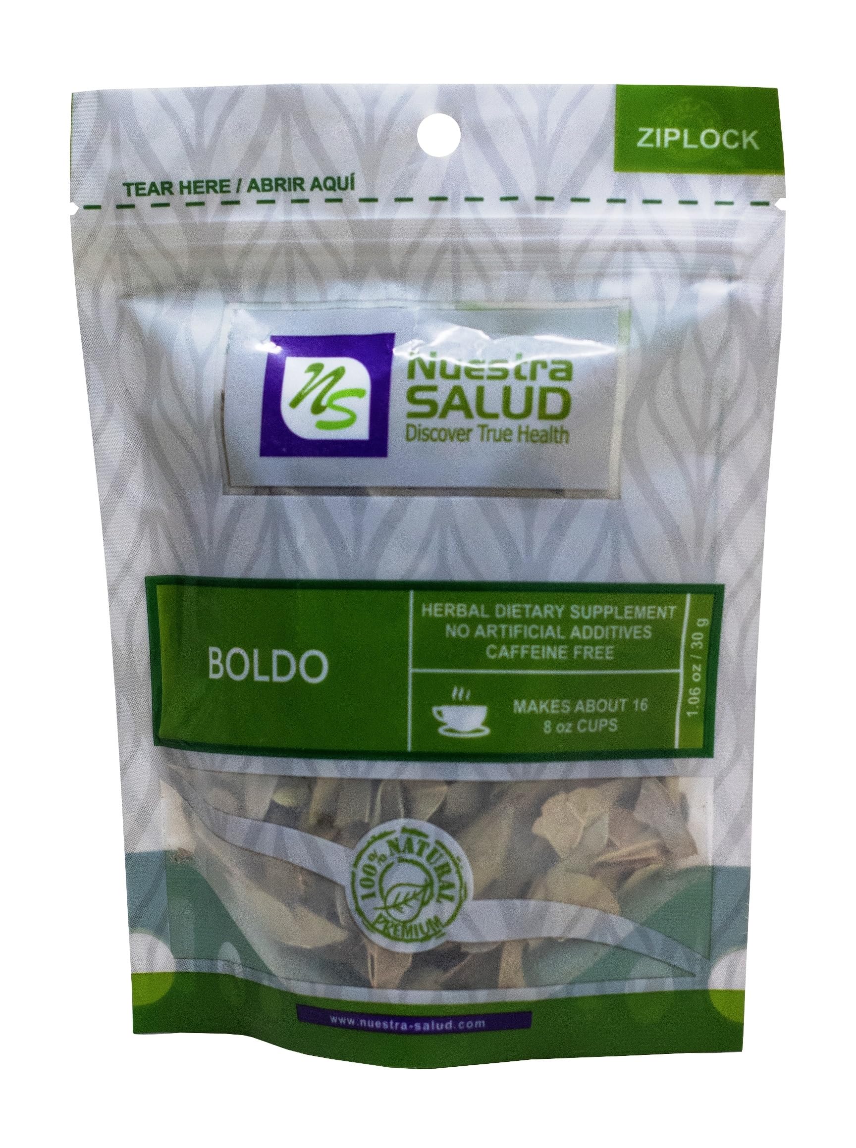 Boldo Leaves Tea from Peru - 100% Natural Herbal Infusion for Digestive Health & Liver Support (30g) - Relaxing Herbal Tea for After Meals & Wellness Rituals