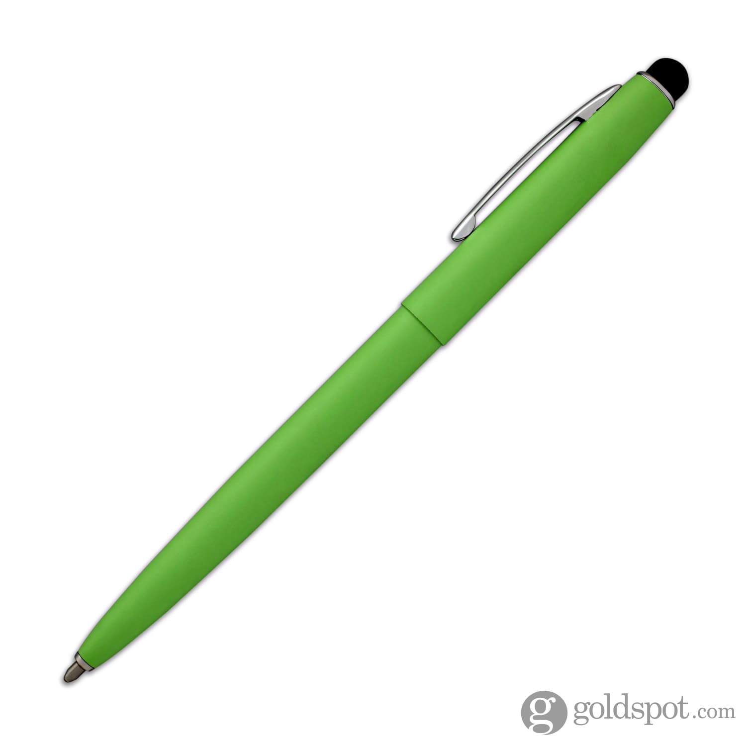 Fisher Space Pen Cap-O-Matic Matte Green Ballpoint Pen with Stylus Tip - Premium Writing Tool for Office, Travel & Outdoor Adventures