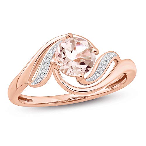 Rose Gold - Morganite Stone
