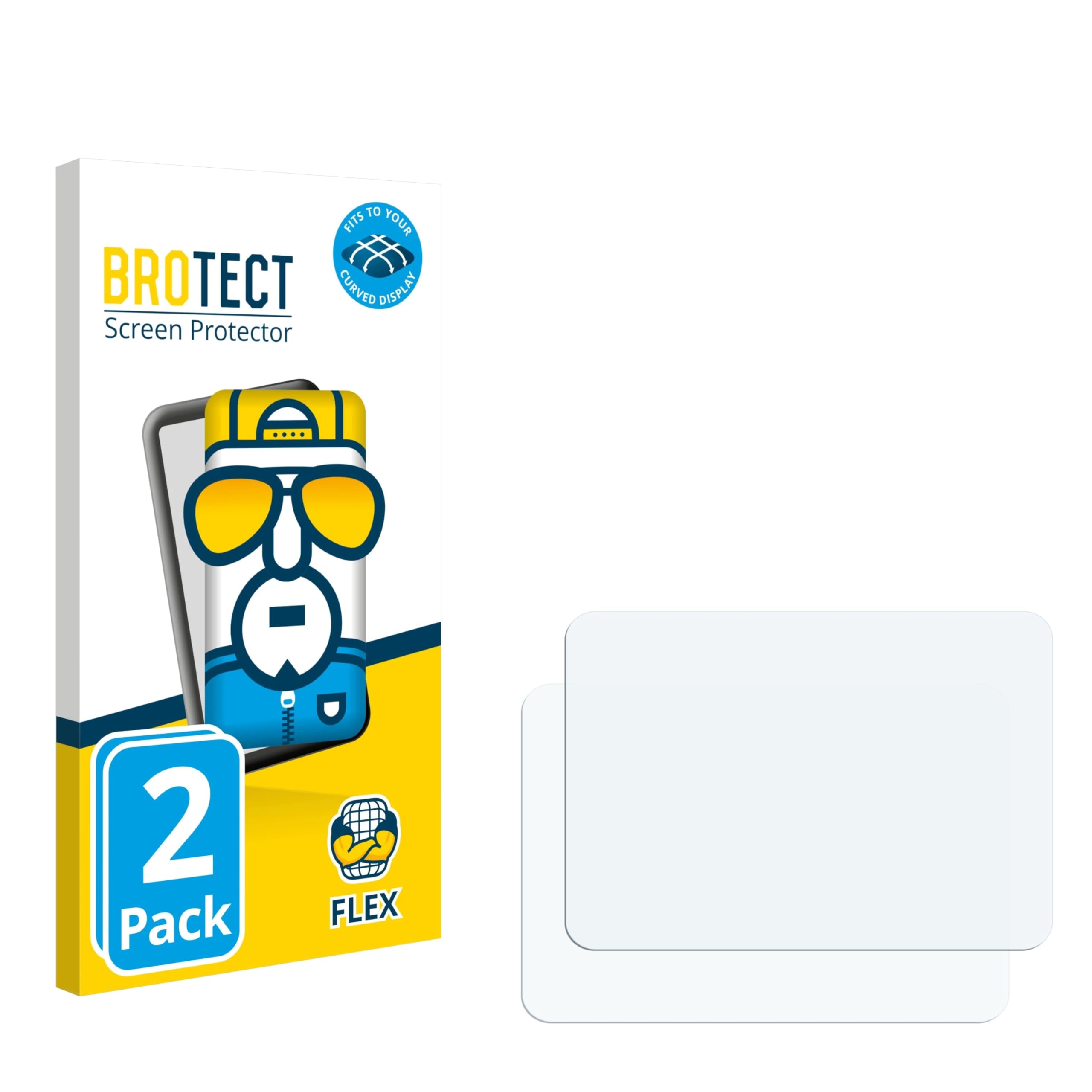 Brotect Full 3D Curved Screen Protector for Nintendo Pokéwalker (2 Pack) - Full Coverage, Anti-Scratch Film - Perfect for Gaming and Outdoor Adventures