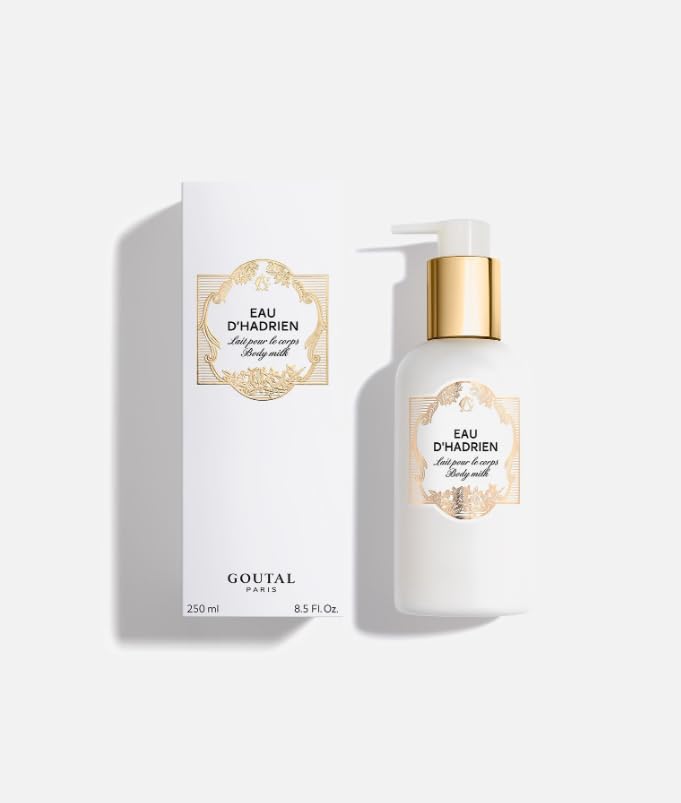 Annick Goutal Eau d'Hadrien Body Milk - Luxurious Moisturizing Lotion for Dry Skin | Fresh Citrus & White Musk Scent | Perfect for Daily Hydration & Spa Days