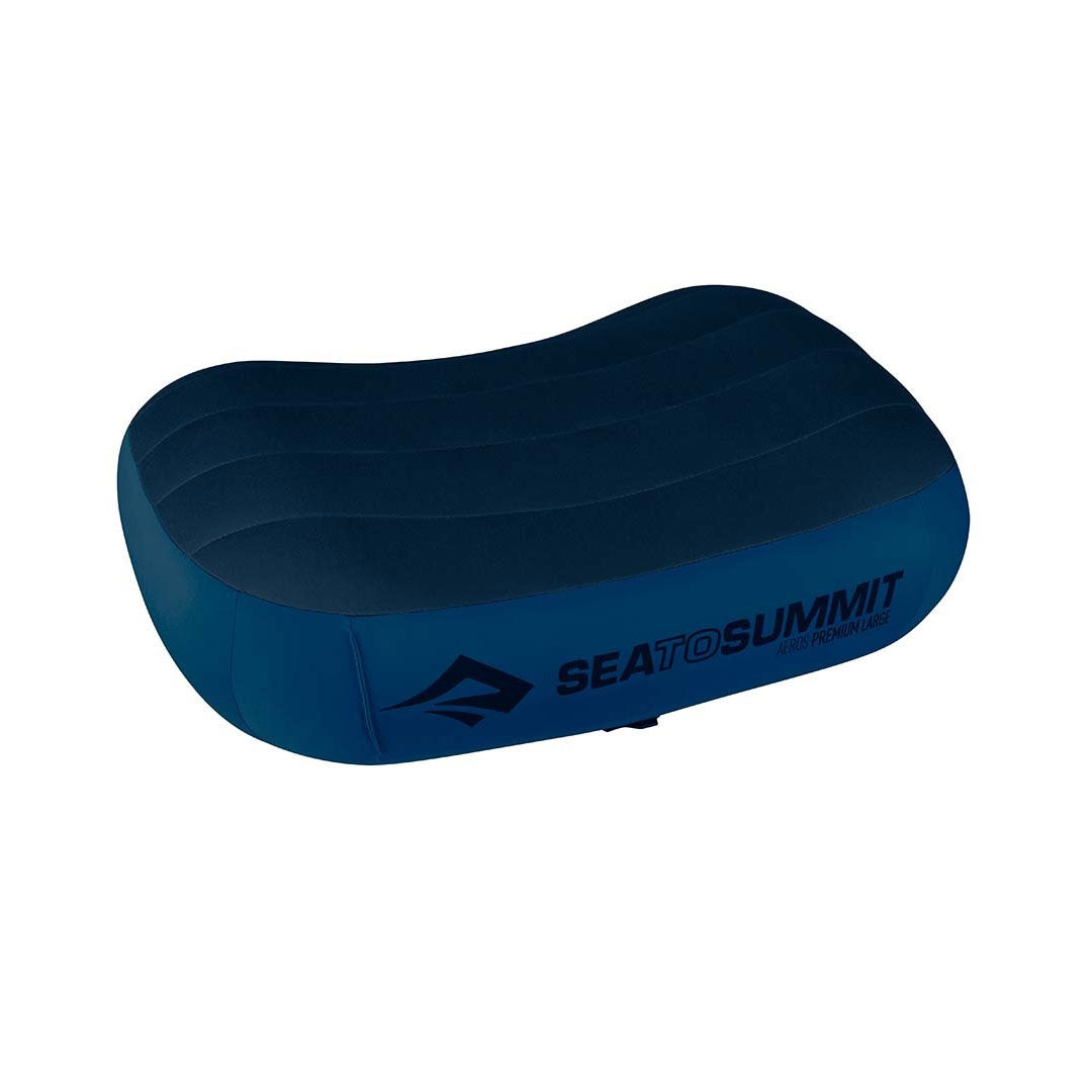 Sea To Summit Aeros Premium Inflatable Camping Pillow - Lightweight & Compact Travel Pillow for Backpacking, Hiking & Outdoor Adventures - Perfect for Camping, Backpacking & Travel