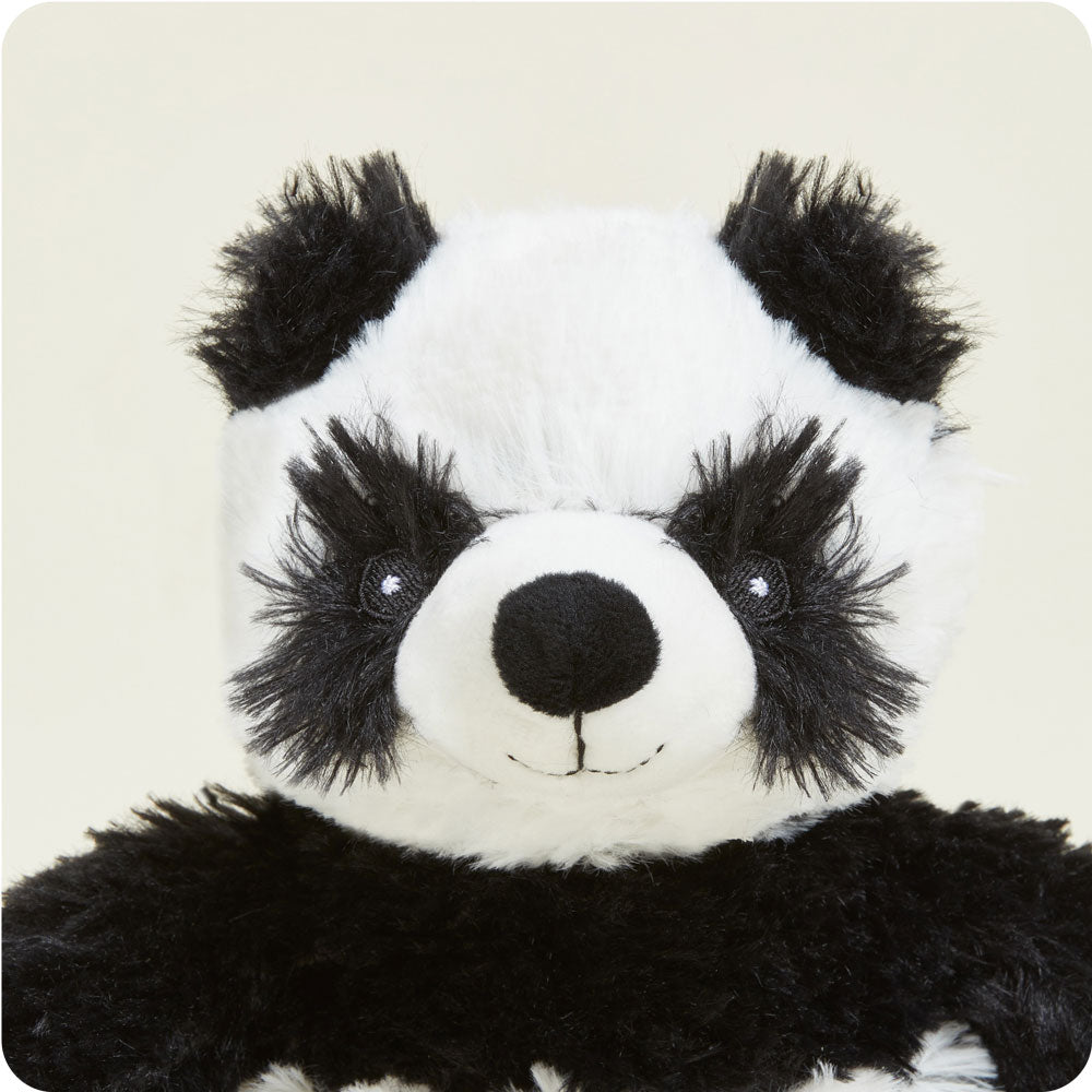 Panda Warmies Junior - Soft Plush Stuffed Animal for Kids, Cuddly & Cozy Comfort Toy - Perfect for Bedtime, Naptime, and Travel Companions