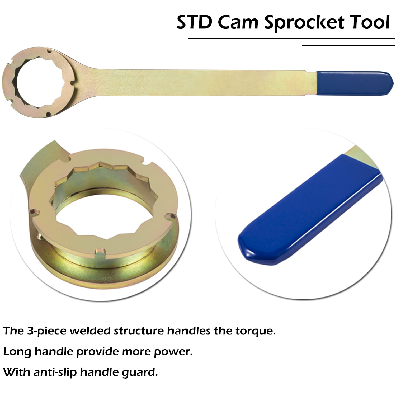 Subaru AVCS Cam Sprocket Tool Kit - Intake/Exhaust Cam Gear Wrench Holder for JDM & STD Models (Replaces OEM #499207400 & #499207400-A) - Perfect for Subaru Engine Timing Belt Replacement & Valve Adjustment