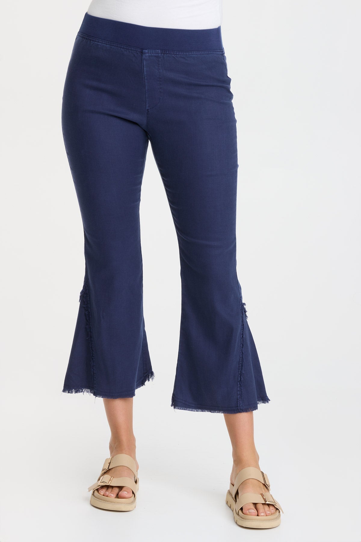 Hakarl Women's High Waist Ankle Pants - Stretchy Slim Fit Work Pants for Office, Business Casual & Travel