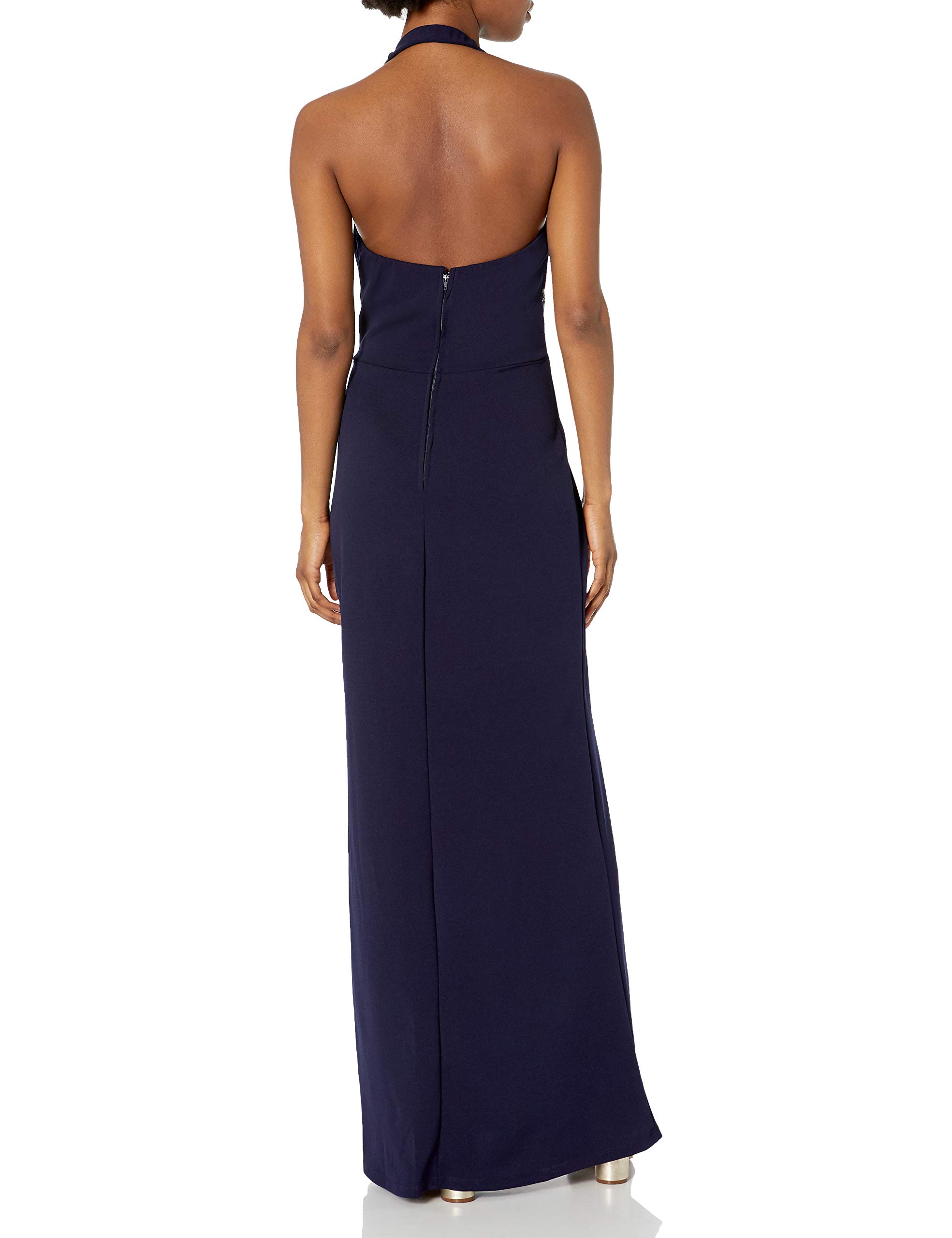 Elegant Women's Full-Length Party Dress with Jeweled Waist - Perfect for Evening Galas, Prom, Weddings & Formal Events