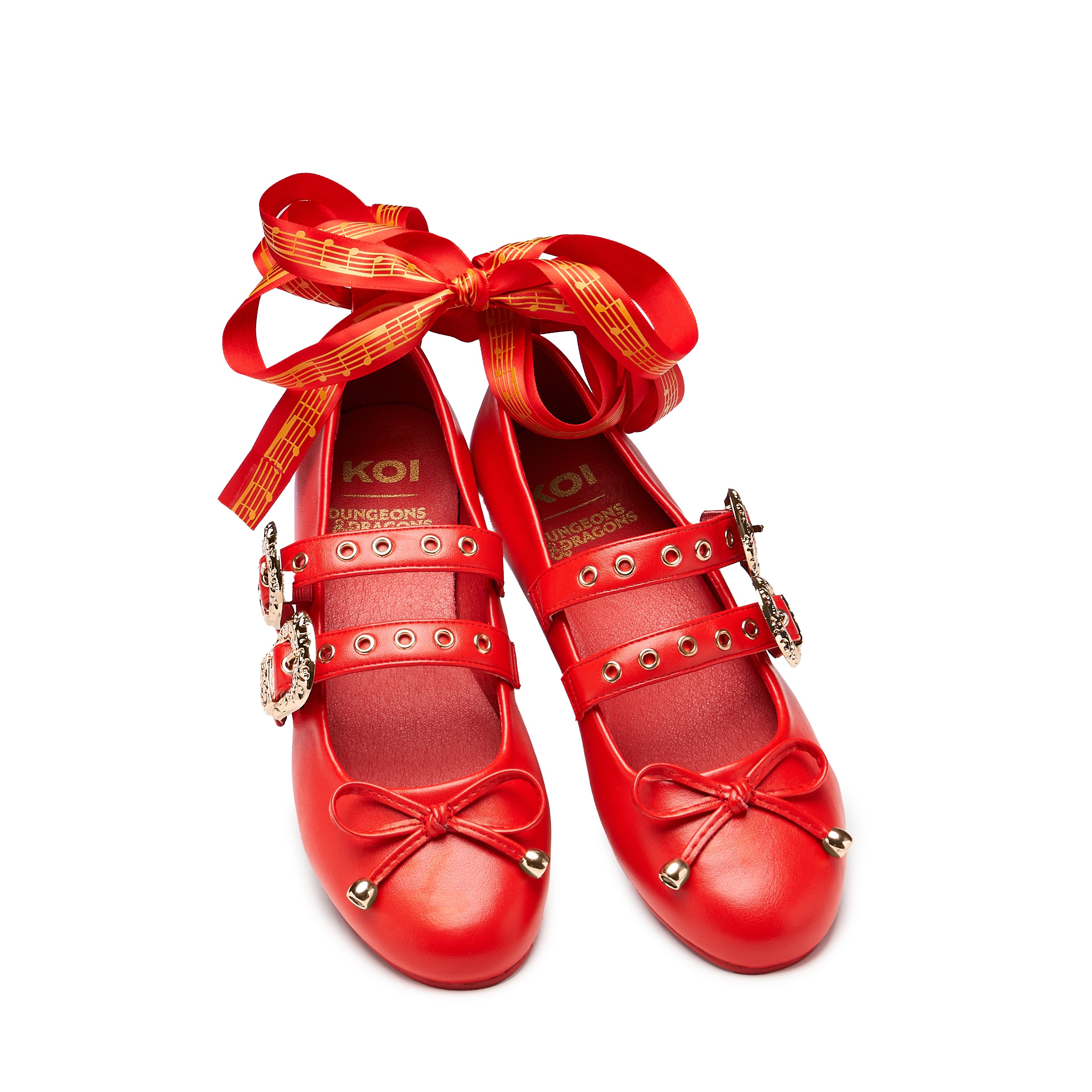 Song Of Rest Bard Flats Red - Comfortable & Stylish Women's Flats for Casual Wear, Work & Travel