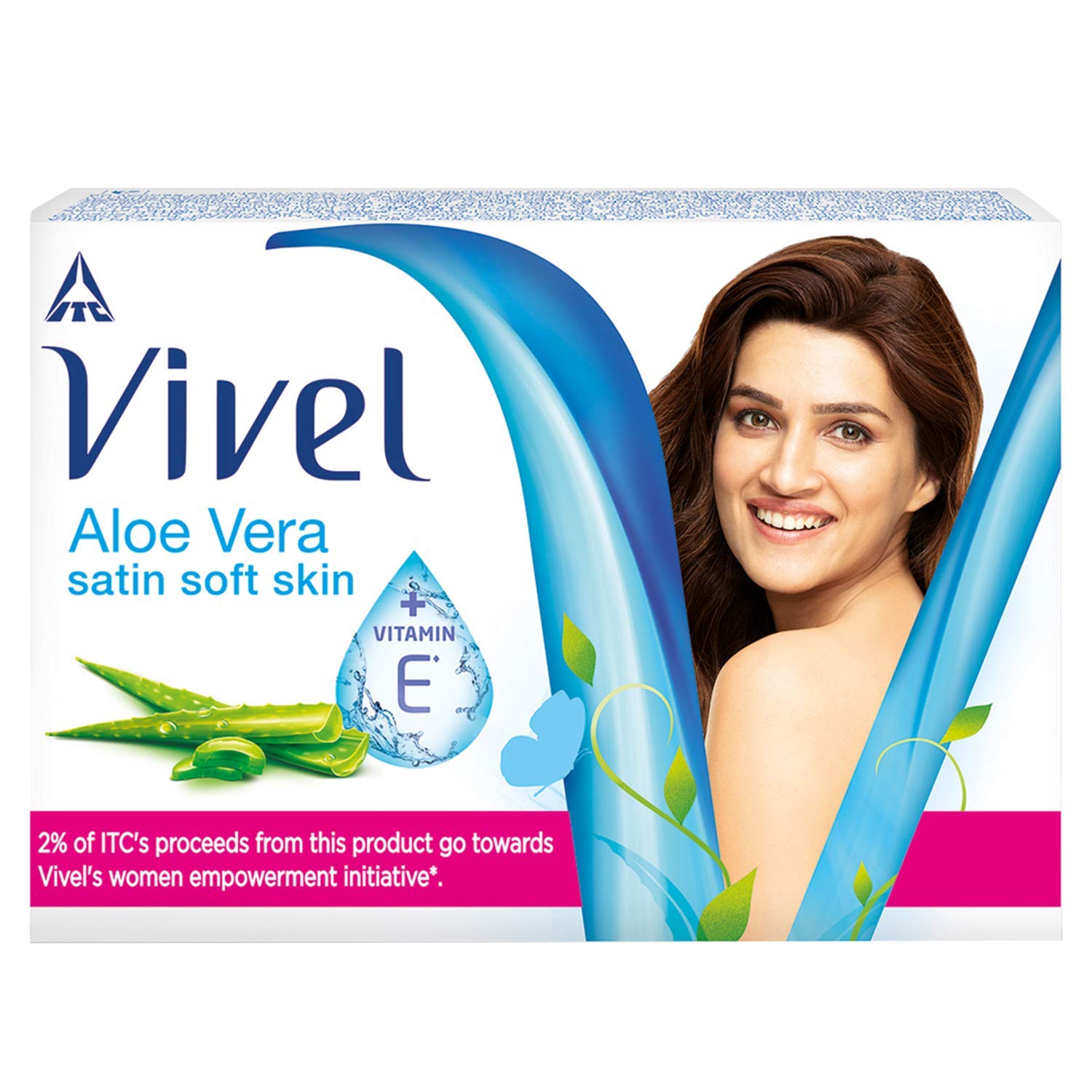 Vivel Aloe Vera & Vitamin E Bath Soap for Soft Glowing Skin | Menthol Cool Mint Soap for Refreshing Skin | 4-Pack Combo (150g Each) - Perfect for Daily Shower, Spa Day & Travel