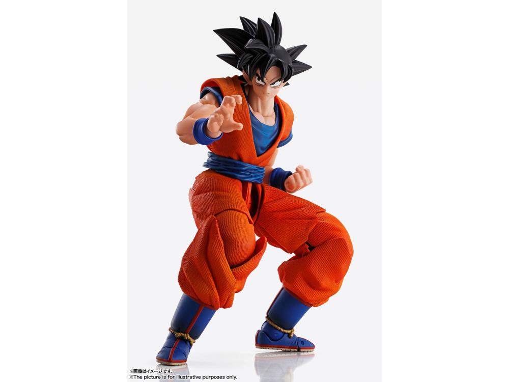 Bandai Imagination Works Dragon Ball Z Goku Action Figure - Collectible Anime Toy for Fans | Perfect for Display, Gifts & Anime Collections