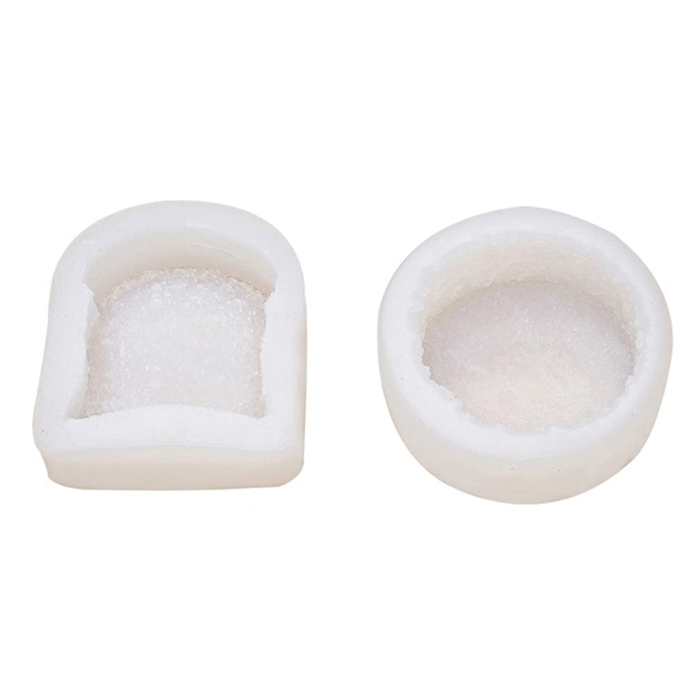 HEMOTON 2-Piece Silicone Baking Molds Set - Loaf Pan, Cupcake & Cookie Molds for Bread, Cake, Muffins, Egg Tarts | Reusable Non-Stick DIY Baking Tools for Home Kitchen, Soap Making & Party Treats