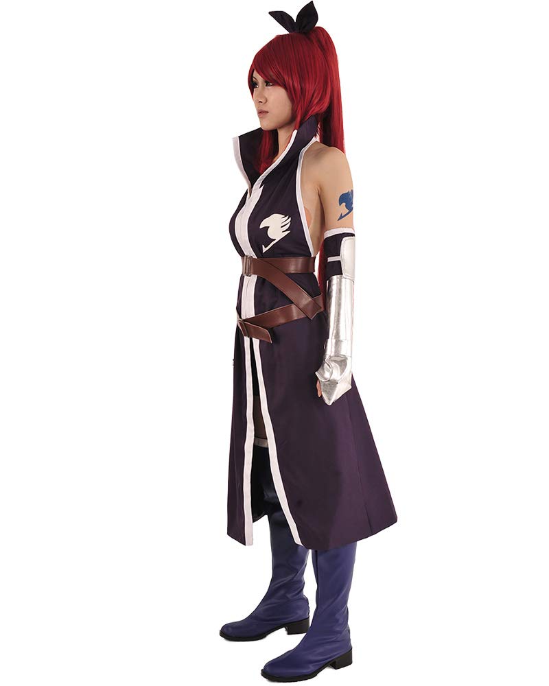 Miccostumes Women's Anime Cosplay Costume - Master Purple Outfit for Halloween, Comic Con & Cosplay Events | High-Quality Anime Character Dress Up