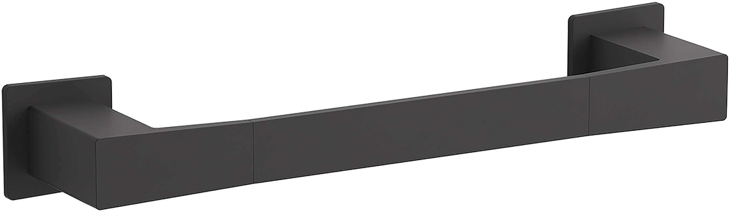 KOHLER HONESTY 12-Inch Brushed Nickel Towel Bar - Bathroom Wall Mounted Towel Rack for Hand Towels & Washcloths (Perfect for Bathrooms, Powder Rooms & Spa Areas)