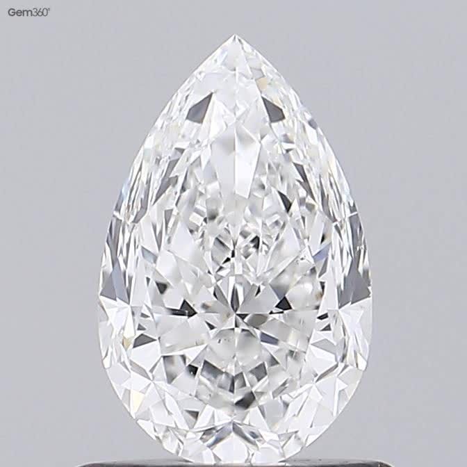 0.9 Carat Pear-Shaped Diamond - Natural Loose Gemstone for Engagement Rings & Jewelry Making | Perfect for Bridal, Anniversary & Special Occasion Gifts