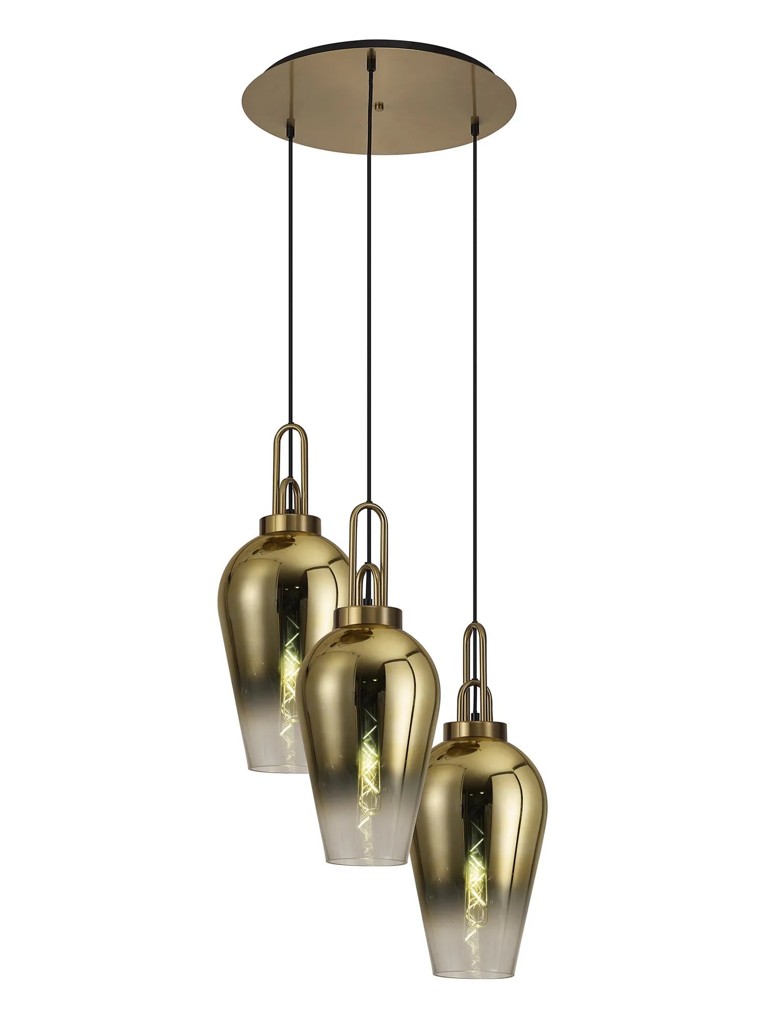Brass Gold/Matt Black Brass Gold/Clear